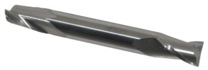 Atrax 2-Flute Centercutting Double End Mill, 5/16" Mill Dia., 5/16" Shank Dia., 1/2" LOC - 45-277-1