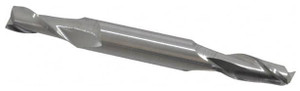 Atrax 2-Flute Centercutting Double End Mill, 5/16" Mill Dia., 3/8" Shank Dia., 3/4" LOC - 45-278-9