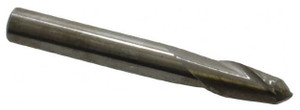 Atrax 2-Flute Centercutting Ball Single End Mill, 1/4" Mill Dia., 1/4" Shank Dia., 1/2" LOC - 45-522-0