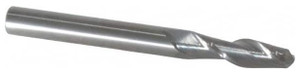 Atrax 2-Flute Centercutting Ball Single End Mill, 1/4" Mill Dia., 1/4" Shank Dia., 3/4" LOC - 45-523-8