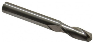 Atrax 2-Flute Centercutting Ball Single End Mill, 5/16" Mill Dia., 5/16" Shank Dia., 13/16" LOC - 45-525-3