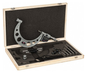 SPI Electronic Interchangeable Anvil Micrometer, 0-6" - 13-490-8