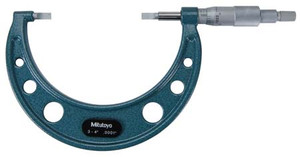 Mitutoyo Mechanical Blade Micrometer, 3-4" - 11-788-7