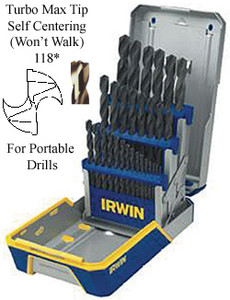 IRWIN TOOLS 29 Piece Jobbers Drill Set