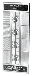 Flexbar Microinch Comparator Plates Grit/Shot Blast - 16021