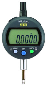 Mitutoyo IDC Digimatic Indicator 543-406B, Flat Back, 0.5"/12.7mm - 11-667-3