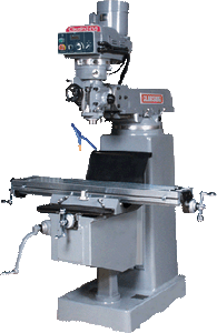 Clausing Heavy-duty Electronic Variable Speed (EVS) Milling Machines - 400EVS08