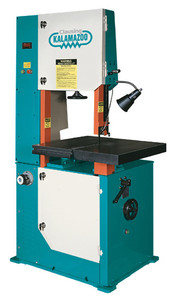 Clausing Kalamazoo 12" x 20" Vertical Bandsaw, Fixed Table Model - V2012F