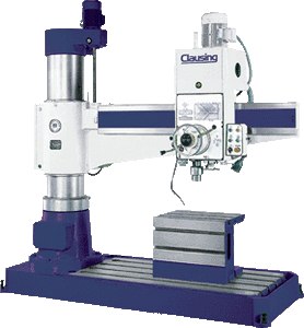 Clausing Large Capacity, Heavy-Duty Radial Drills