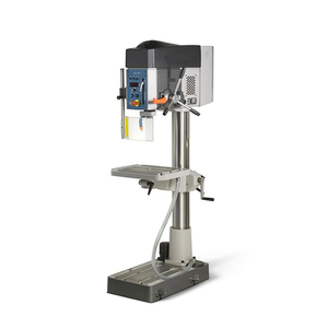 Clausing IberDrill 27.56” Floor Drill Press Variable Speed Belt Drive Adjustable Work Table and Base - Electromagnetic Clutch - BZ40