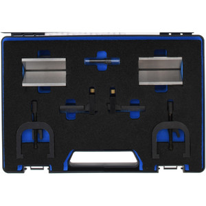 SPI V-Block Set, 1-1/2" Max Capacity, 45 and 90° Angle, 2-3/4" Long x 1-3/4" Wide x 1-7/16" High, Sold as Matched Pair - 91-288-1