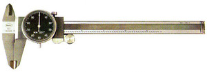 MAHR Dial Caliper 16U Black Face, 150mm Range - 4107005 MAHR Dial Caliper 16U Black Face, 150mm Range - 4107005