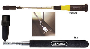 General Tools & Instruments Telescoping Mini-Light with Magnetic Pick Up