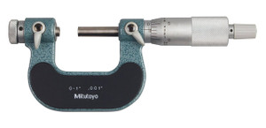 Mitutoyo Screw Thread Micrometer, 0-1" - 126-137