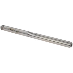 Value Collection HSS Straight Flute Hand Reamer, 9/32" Diameter, 2-1/8" Flute Length, 6 Flutes, 4-1/4" OAL - 44-397-8