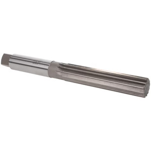Value Collection HSS Straight Flute Hand Reamer, 1-3/8" Diameter, 6-5/16" Flute Length, 12 Flutes, 12-5/8" OAL - 44-421-6