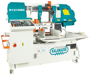 Clausing Kalamazoo Automatic NC Twin Column Bandsaw, 15" x 12.6" Max Rectangular Capacity - H1315NC