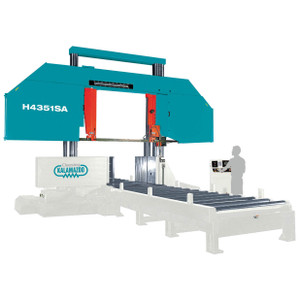 Clausing Kalamazoo Double Column Semi-Automatic Horizontal Bandsaw, 43.3" x 51.2" Max Rectangular Capacity - H4351SA Clausing Kalamazoo Double Column Semi-Automatic Horizontal Bandsaw, 43.3" x 51.2" Max Rectangular Capacity - H4351SA