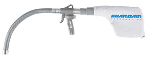 Guardair 1548 Gun Vac with 18" Flexible Steel Extended Nozzle - 1548