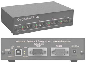 ASD/QMS GageMux USB Gage Interface - 500-2-KUSB