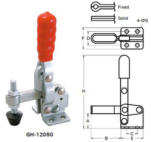 Good Hand Vertical Handle Toggle Clamps - GH-12050