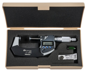 Mitutoyo Disk Micrometer, Digital, 1-2"/25.4-50.8mm - 323-351-30