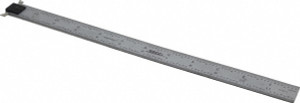 SPI Adjustable Hook Rule, Satin Chrome Finish, 12" E/M - 13-937-8 SPI Adjustable Hook Rule, Satin Chrome Finish, 12" E/M - 13-937-8