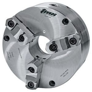 TMX 3-Jaw (2pc) SET-TRU™ Self-Centering Scroll Chuck with Fine Adjustment, 8in - 3-866-0800P