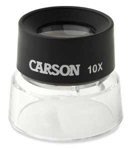 Carson LumiLoupe 10X Stand Magnifier - LL-10