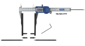 Fowler Drum & Rotary Measuring Kit w/ "Xtra Value Cal" Electronic Caliper, 12"/300 mm - 74-101-777