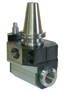 Dorian 90º CNC Adjustable Angle Head, TP40 Collet System, BT40 Shank - 45935