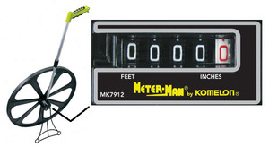 Komelon 25" Meter Man Measuring Wheel - MK7912