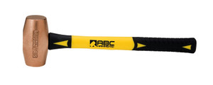 ABC Bronze Hammer, 5 lb. with 15" Fiberglass Handle - ABC5BZF