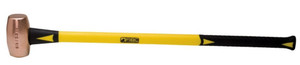 ABC Bronze Hammer, 8 lb. with 34" Fiberglass Handle - ABC8BZF