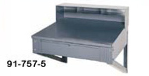 edsal Wall Desk - 91-757-5