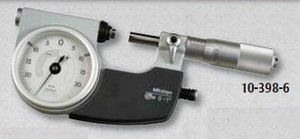 Mitutoyo IP54 Indicating Micrometer, 1-2" - 10-399-4