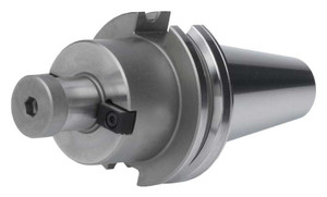 SOWA GS Tooling CAT40 Dual Contact Shell Mill Holder, 1-1/2" Spigot Diameter, 4.00" Gauge Length - 521-206