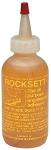 Rocksett Engineering Adhesive, 4 oz. Bottle - 98-018-5