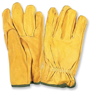 PRO-SAFE Drivers Gloves Unlined Style, Split Leather, Size X-Large - 96-465-0