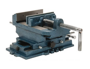 Cross-Slide Drill Press Vise 6" Jaw - 76-732-7