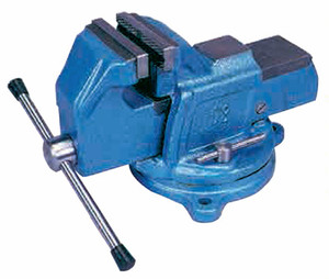 Shop Grade Workshop Bench Vise, 4" Jaw Width - 76-682-4