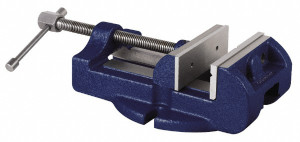 Gibraltar Stationary Machine Vise, 3" Jaw Width, 3" Opening - 76-515-6