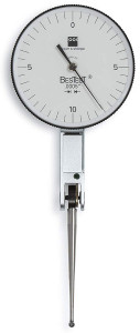 Brown & Sharpe BesTest Dial Test Indicator 599-7035-3, 0.020" Range, 0.0005" Graduation, 1-1/2" Dial Dia. - 20-399-2