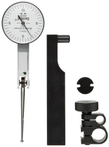 Brown & Sharpe BesTest Dial Test Indicator 599-7034-3, 0.020" Range, 0.0005" Graduation, 1" Dial Dia. - 20-398-4