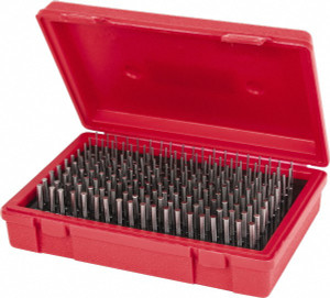 Economy Pin Gage Set, 0.061 - 0.250", 190 pcs. PLUS ZZ - 65-700-7