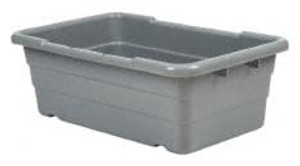 Polyethylene Tote Tub, Gray #TUB2516-8 GY - 91-902-7