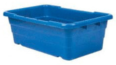 Polyethylene Tote Tub, Blue #TUB2516-8 BL - 91-901-9