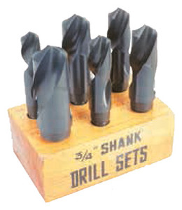 Premium HSS 118° 3/4" Reduced Shank Drill Set - 49-218-1