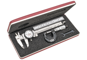 Starrett S909Z Basic Precision Measuring Tool Set - Inch Set - 10-327-5