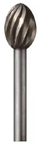 Dremel High Speed Steel Cutter Model 144, Egg Shape, 5/16" - 95-930-4
